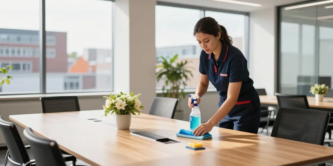 Professional cleaner in Den Haag providing exceptional services for schoonmaakbedrijf den haag.