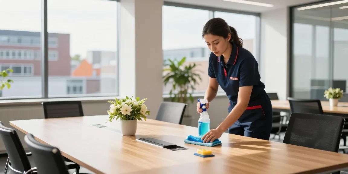 Professional cleaner in Den Haag providing exceptional services for schoonmaakbedrijf den haag.