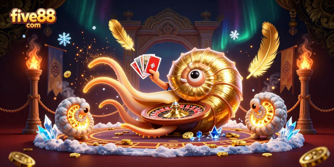 Experience five88 com casino thrills with an ultra-detailed 3D scene of multi-game excitement.
