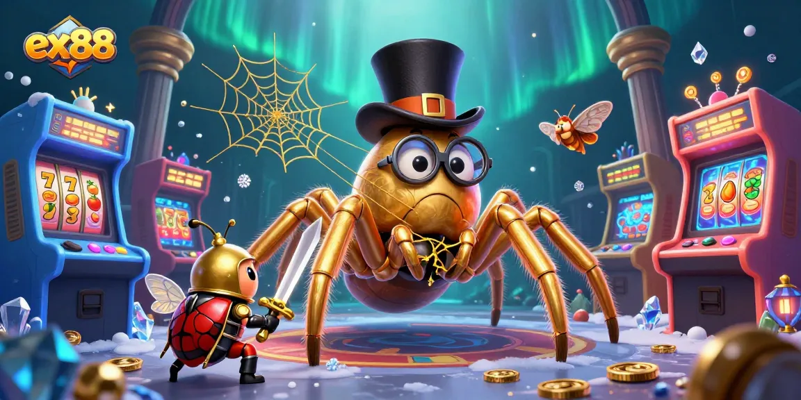 Experience the excitement of ex88 casino games with vibrant characters and rich gaming elements.