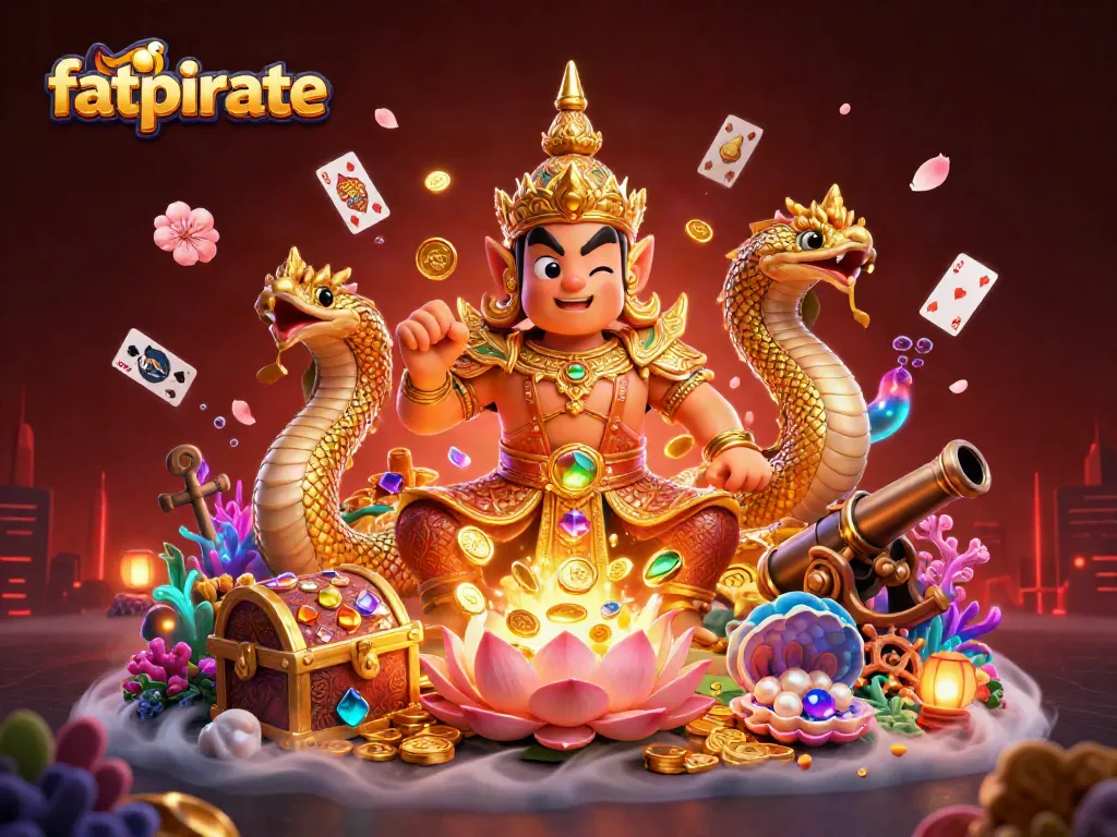 Experience the thrill of winning at fatpirate with an exciting underwater treasure adventure featuring vibrant gaming elements.