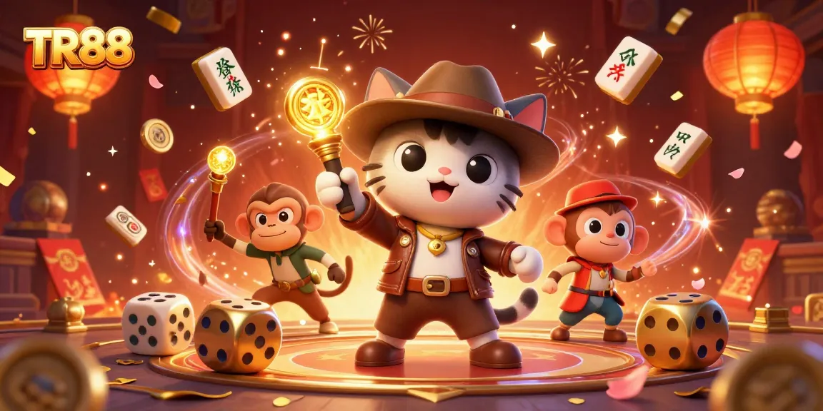 Engage in thrilling adventures at TR88, where golden artifacts and exciting casino games await.