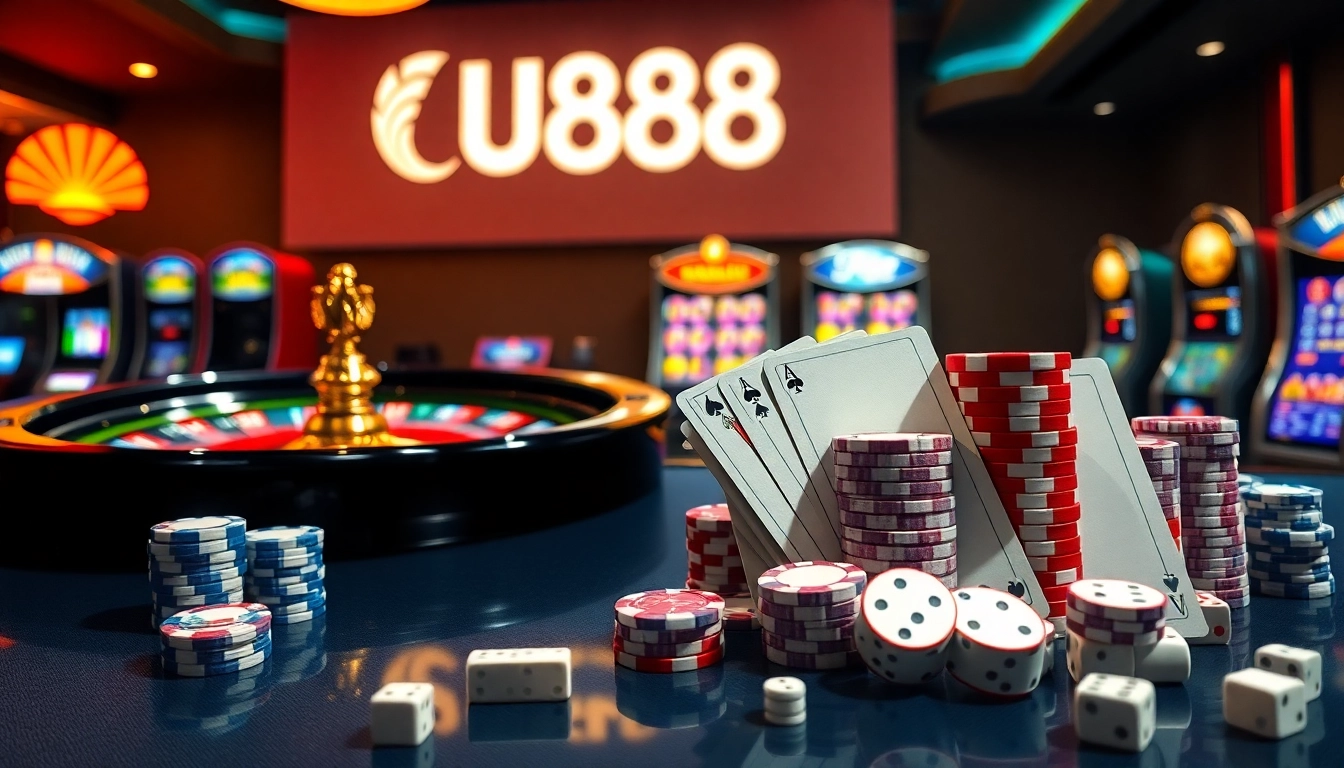 Experience thrilling gameplay at U888 with vibrant casino tables and dynamic betting action.