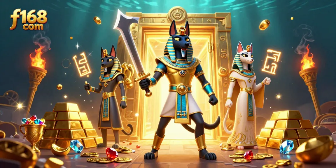 Experience thrilling wins at f168 com with ancient Egyptian casino themes and treasures.