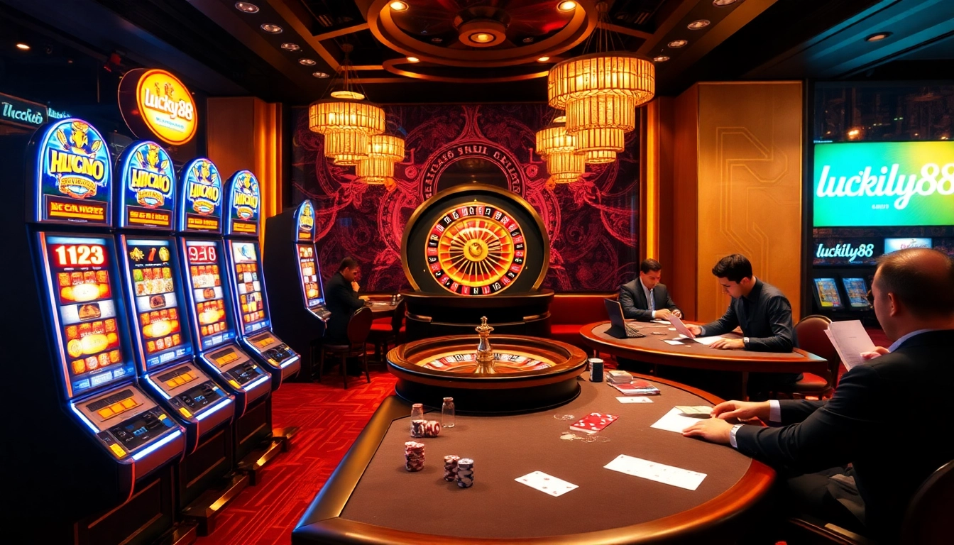 Experience the thrill at nhà cái lucky88 with vibrant casino games and excitement.
