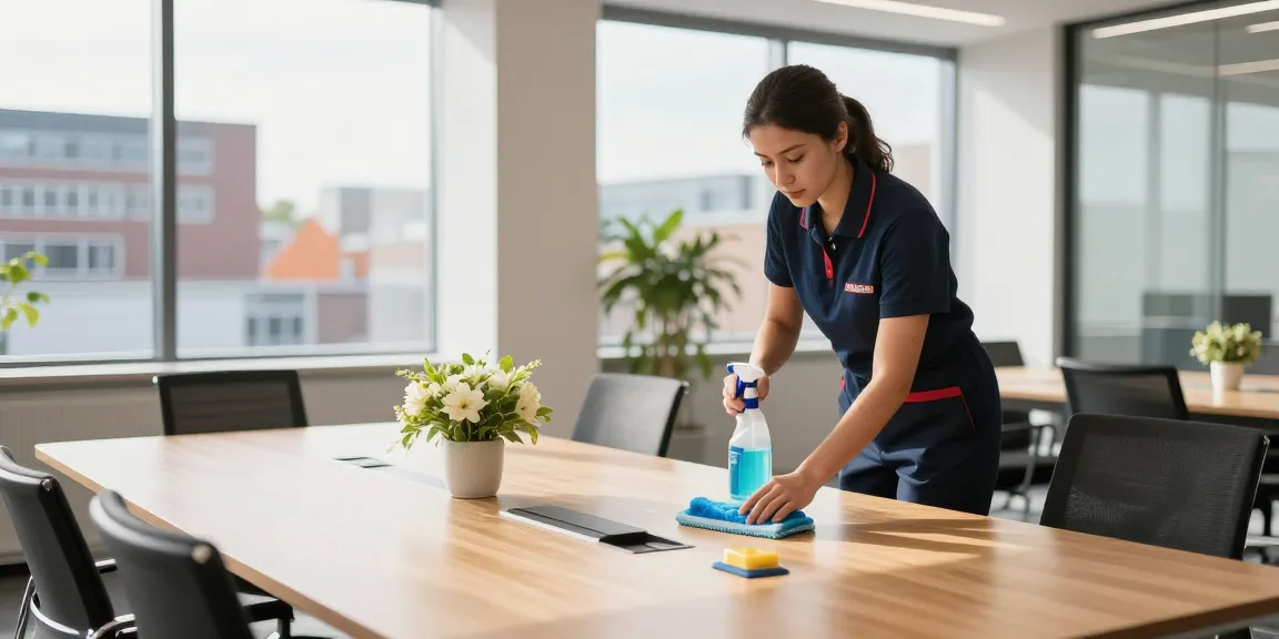 Professional cleaner in Den Haag providing exceptional services for schoonmaakbedrijf den haag.