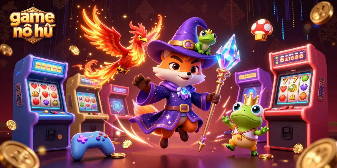 Experience the thrill of game nổ hũ with captivating 3D visuals and dynamic elements.