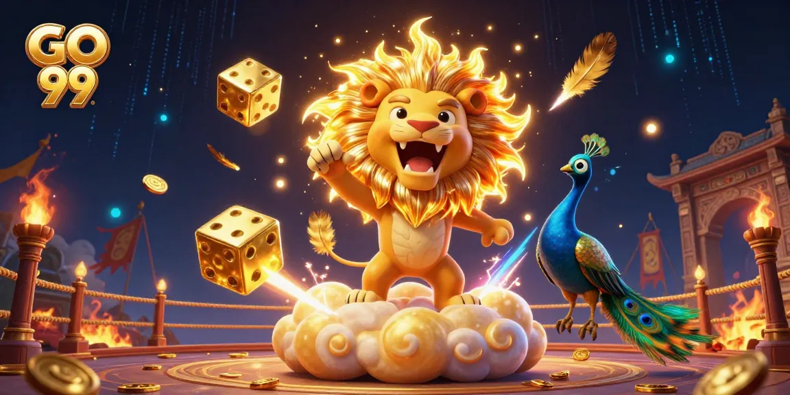 Experience thrilling wins with GO 99 as you spin and win with vibrant casino elements!