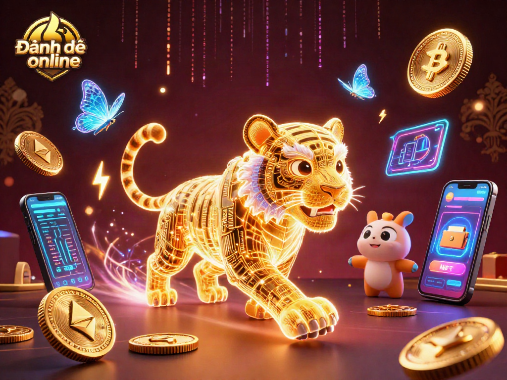Experience Đánh đề online with a vibrant 3D casino landscape showcasing winning strategies.