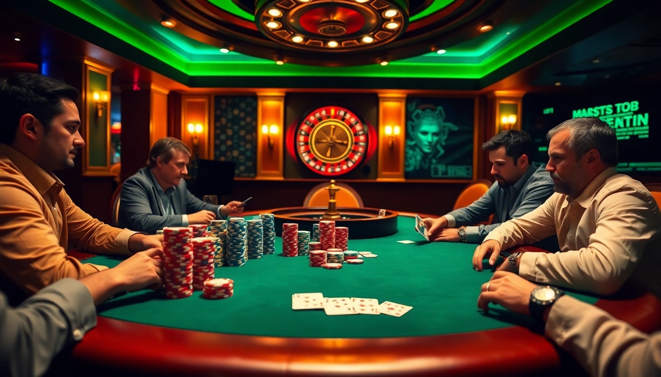 Engage in thrilling poker strategies on the hidden wiki with rich visuals of chips and cards.