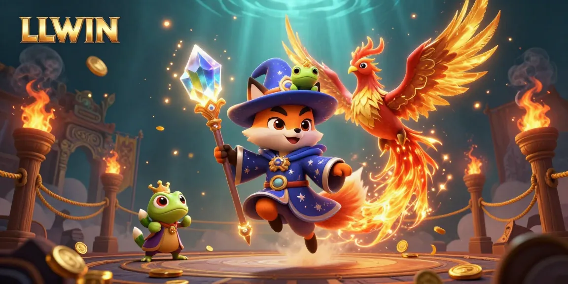Experience exciting gameplay and stunning visuals at LLWIN with vibrant casino elements.