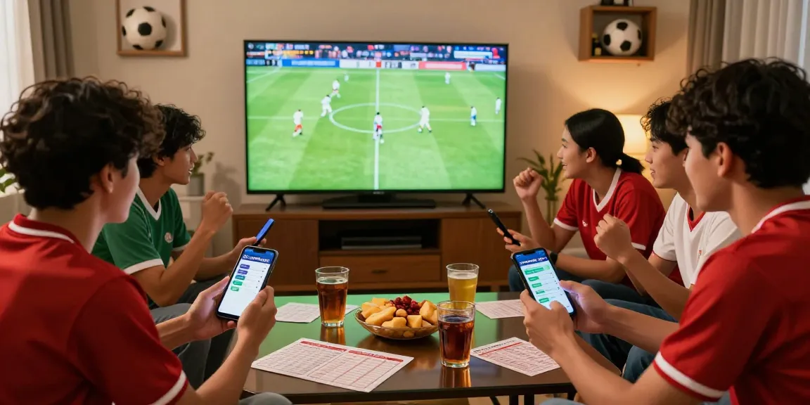 Pengalaman taruhan sbobet88 di ruangan santai saat menonton pertandingan sepak bola.