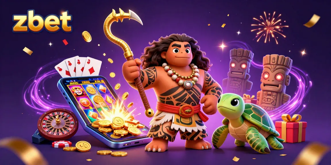 Play big to win at zbet casino with a vibrant illustration of gaming excitement.