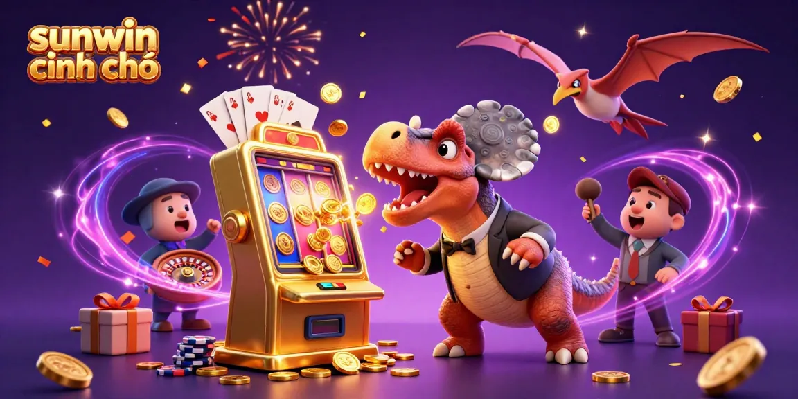 Experience exciting jackpots at sunwin chính chủ with golden coins, slots, and lively casino action.