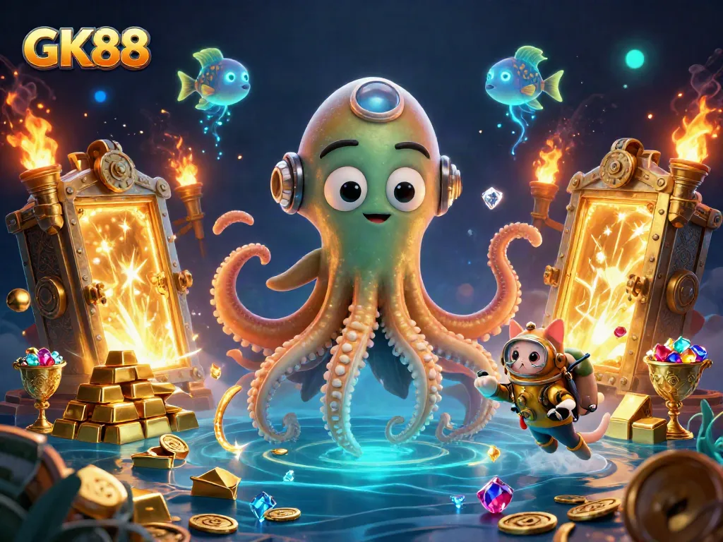 Engage with GK88's epic gaming experience featuring treasure-filled adventures and vibrant characters.