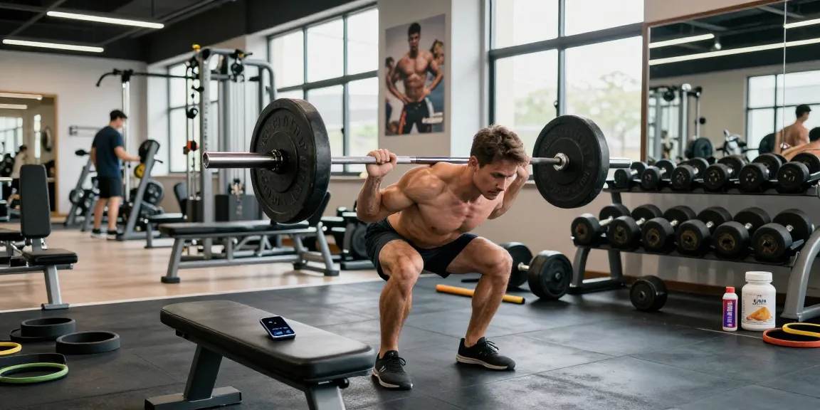 Prime Pharma Steroiden are showcased in a fitness scene highlighting a bodybuilder lifting weights in a modern gym.