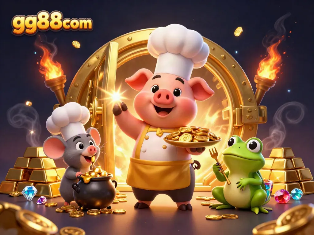 Experience the thrill of winning with gg88com in a dynamic online casino atmosphere featuring vibrant characters.