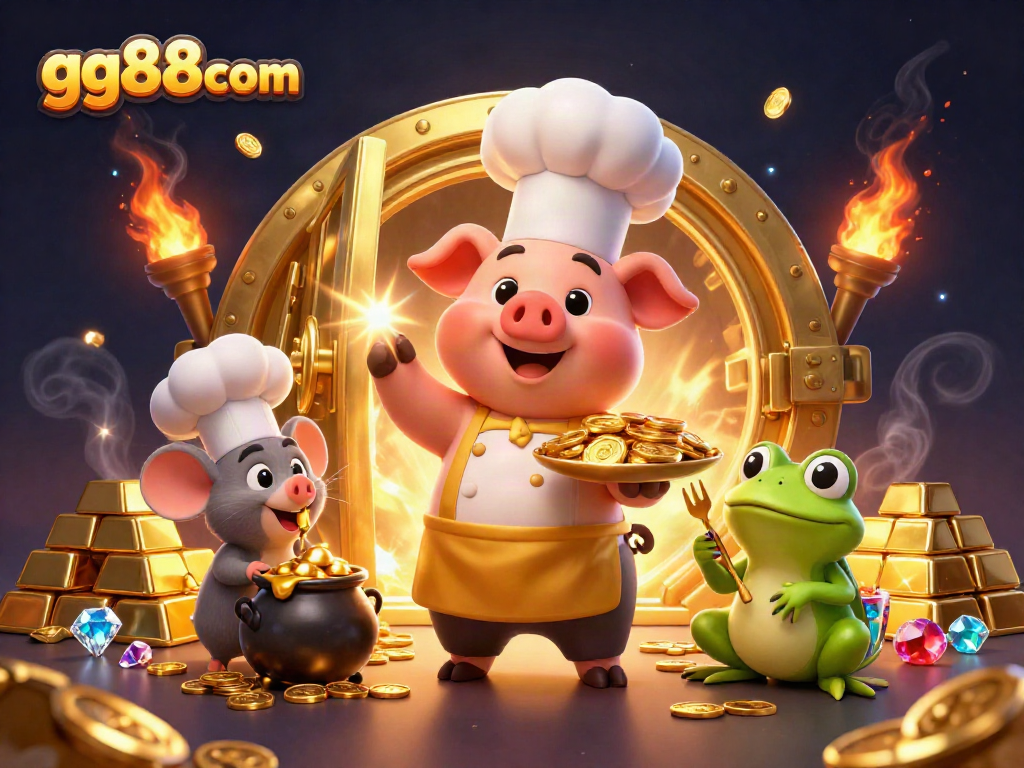 Experience the thrill of winning with gg88com in a dynamic online casino atmosphere featuring vibrant characters.